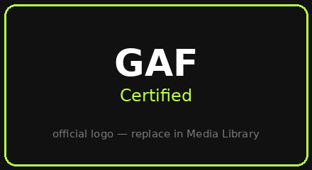 GAF Certified logo