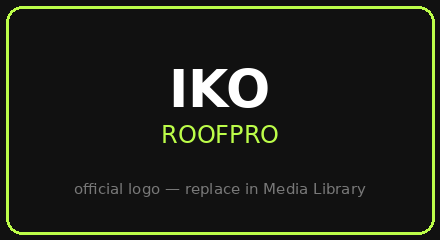 IKO ROOFPRO logo