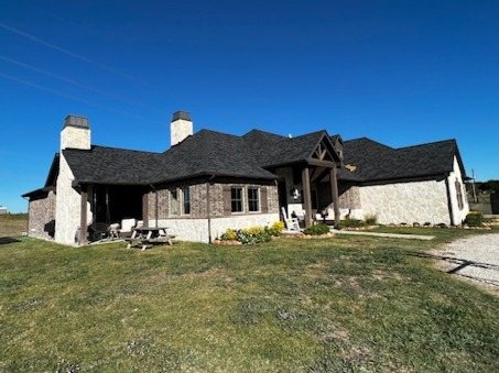 Roofing project by Texas Roofing & Construction in Quinlan, TX