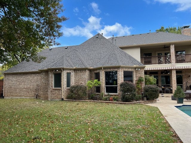 Completed TRC roofing project in North Texas
